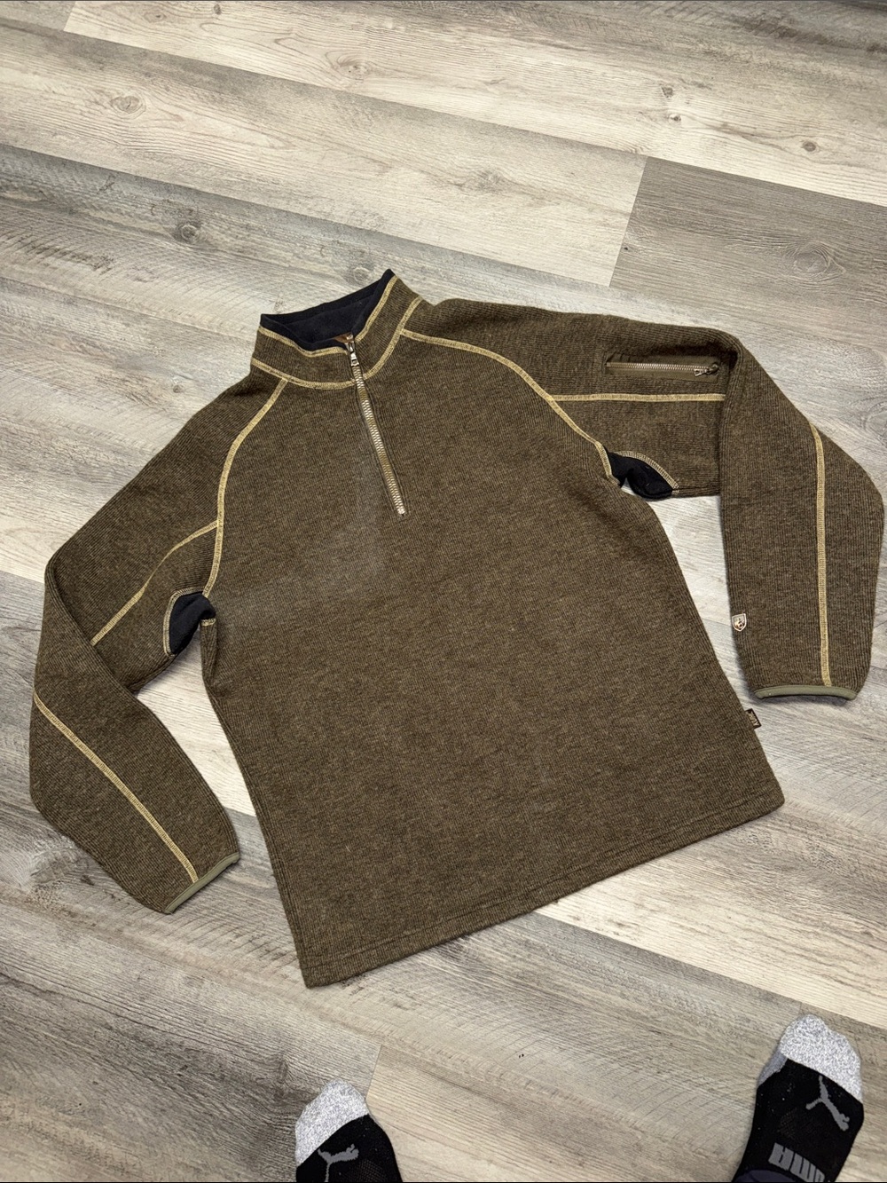 Kuhl zip up sweater pullover
